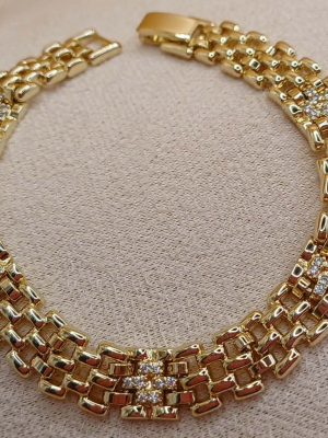 Temora 14K XP antiallergén karkötő 19cm