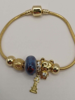 Charm karkötő medálokkal