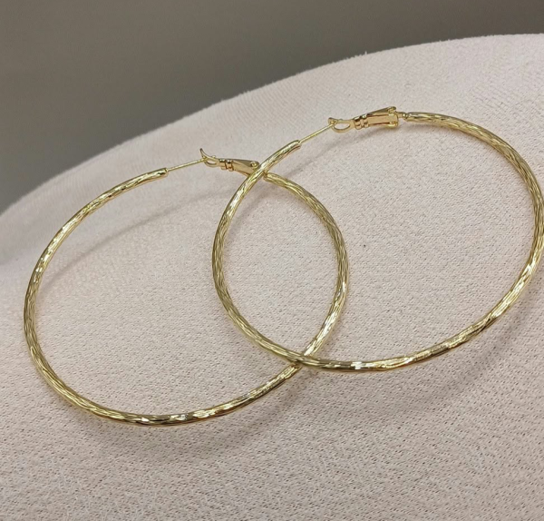 14 k karika fülbevaló