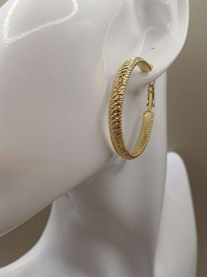 14 k karika fülbevaló