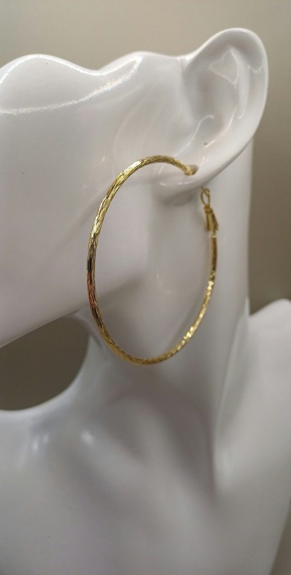 14 k karika fülbevaló