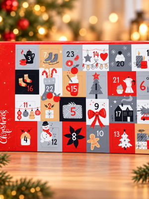 Csajos Adventi Meglepetés-Piros Kiadás